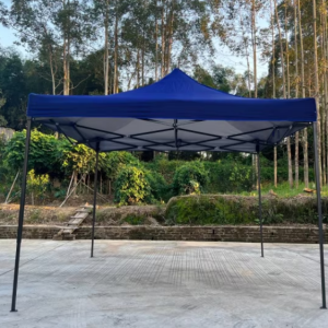 Toldo con base de 3mt x 3mt azul