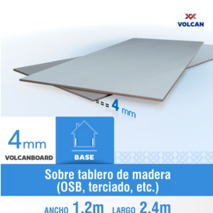 Plancha lisa permanit 1200x2400X4 mm